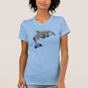Shirt van dolfijn bij vrouwen