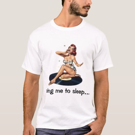 shirt van een meisje opzadelen (Voorkant)