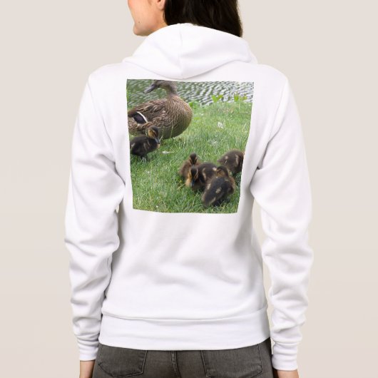 Shirt van eenden en eenden (Achterkant)