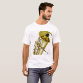 Shirt van euphonium of bariton (Voorkant volledig)