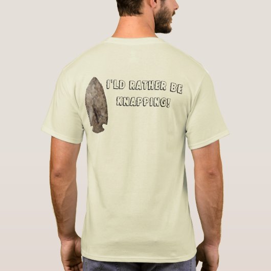 Shirt van Flintknapper (Achterkant)