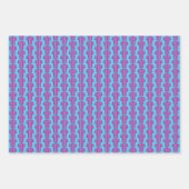 Shirt van football in Claret en Blue Inpakpapier Vel (Voorkant 3)