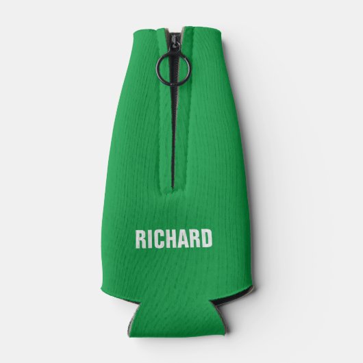 Shirt van football in Oranje Oude Goudfleskoeler Flesjeskoeler (Achterkant)