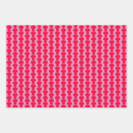 Shirt van football in rode papierbladen inpakpapier vel