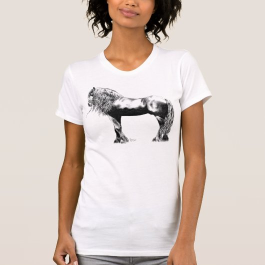 Shirt van Friesian Horse (Voorkant)