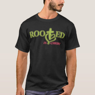 Shirt van geloofsbelijdenis geworteld in Christus