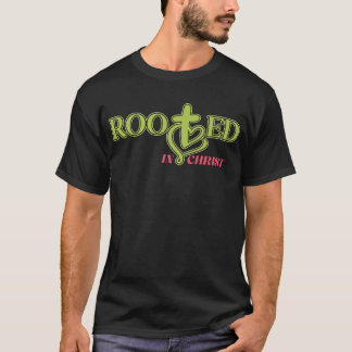 Shirt van geloofsbelijdenis geworteld in Christus