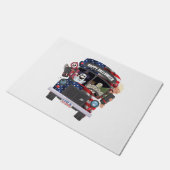 shirt van gelukkige halloween deurmat (Schuin)