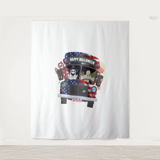 shirt van gelukkige halloween wandkleed (Voorkant)