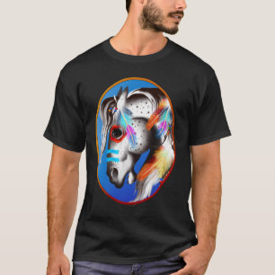 Shirt van geverfd Pony