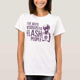 Shirt van grappige fotograaf