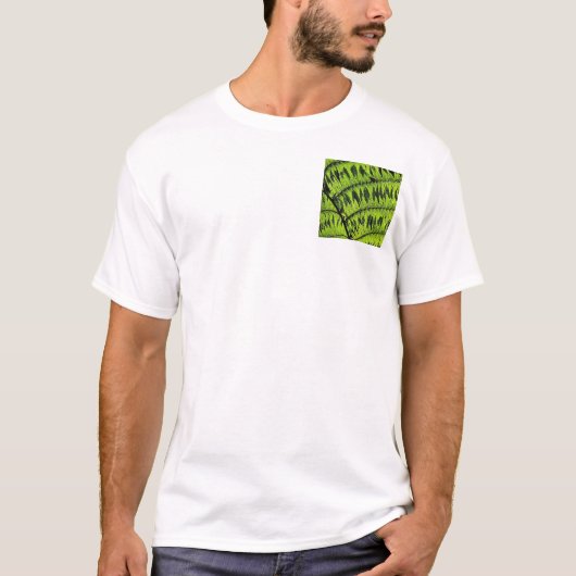 Shirt van groene lederen vrouwen (Voorkant)