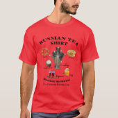 Shirt van Gustavus Tea (zwarte letters) (Voorkant)