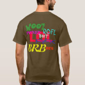 Shirt van hard leder (lederschuur) - met zetmeel (Achterkant)