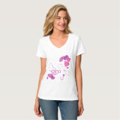 Shirt van hart en bloemen (Voorkant volledig)
