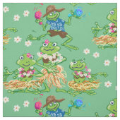 Shirt van hawaiiaanse schopkikkers stof (Swatch)