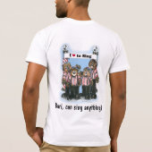 Shirt van het Barbershop-Kwartet - Bari (Achterkant)