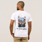 Shirt van het Barbershop-Kwartet - Bari (Achterkant volledig)