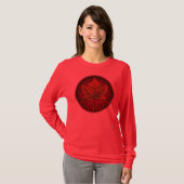 Shirt van het Canada-mantel Leaf T-Shirt Souvenir  (Voorkant volledig)