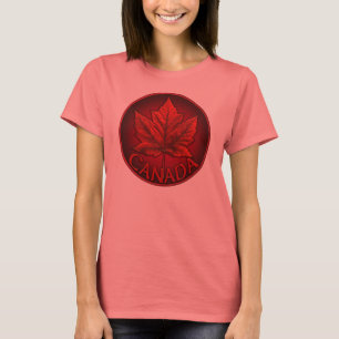 Shirt van het Canada-mantel Leaf T-Shirt Souvenir 