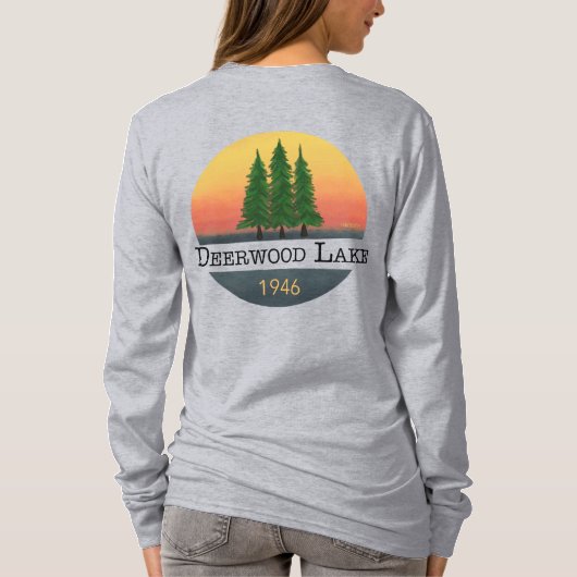 shirt van het Deerwood Lake (Achterkant)