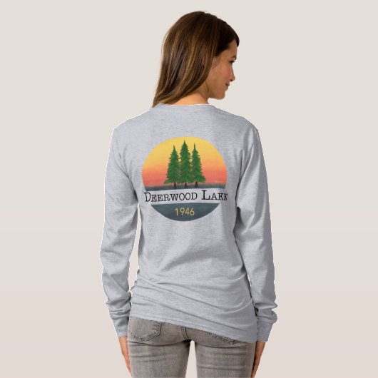 shirt van het Deerwood Lake (Achterkant volledig)