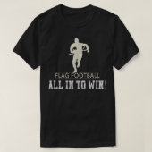 Shirt van het Football van de vlag voor kinderen e (Design voorkant)