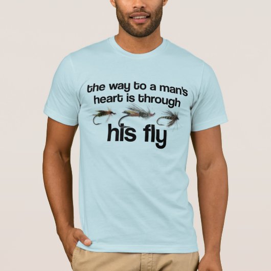 Shirt van het hart van het Man (Voorkant)