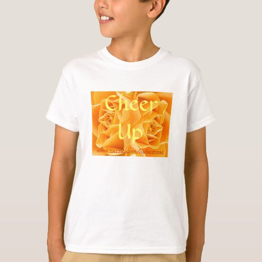 Shirt van het kind omhoog (Voorkant)