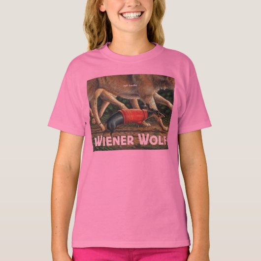 Shirt van het Kind Wiener Wolf (Voorkant)