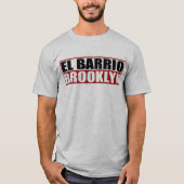 Shirt van het Logo Brooklyn "El Barrio" (Voorkant)