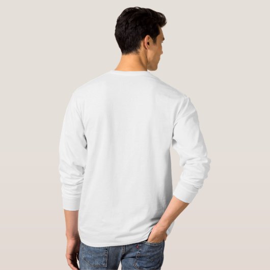 SHIRT van het man (Achterkant volledig)