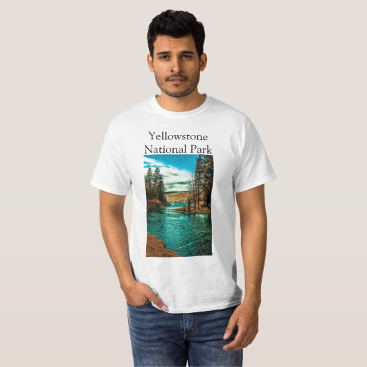 Shirt van het Nationaal Park van de mannen van Yel (Voorkant volledig)