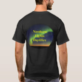 Shirt van het Noordelijke Licht Daylilies (Achterkant)