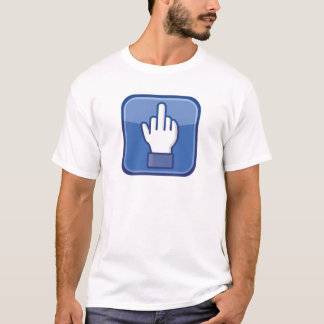 Shirt van het pictogram Flipoff (lichte kleding)