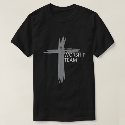 Shirt van het team voor de kerkkoor en Christelijk (Design voorkant)