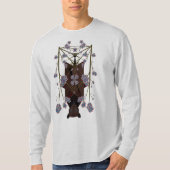 Shirt van hoes met lange hoes van het vliegende va (Voorkant)