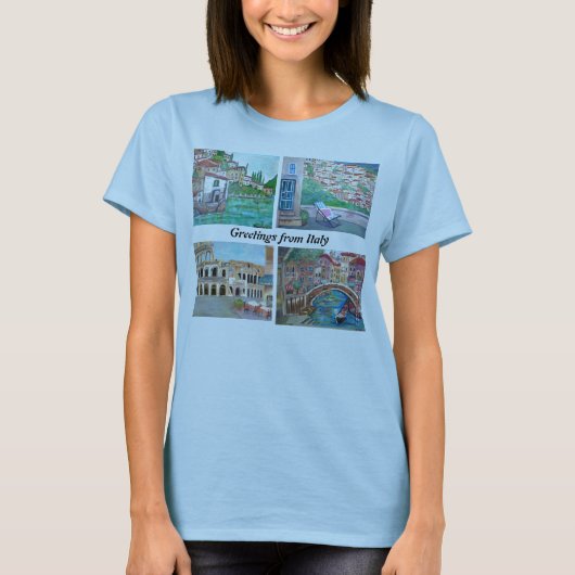 Shirt van Italië (Voorkant)