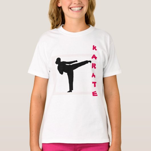 Shirt van Karate Girl Long Hoeve (Voorkant)