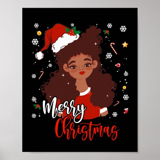 Shirt van Kerstkerstkerstkerstkerstkerstkerstmis Z Poster (Voorkant)