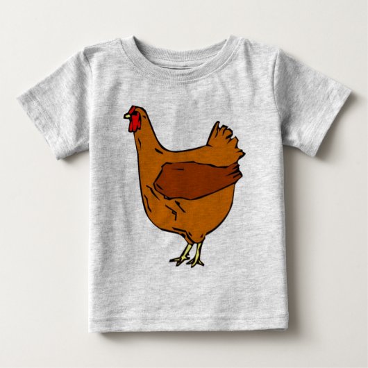 Shirt van kippen (Voorkant)