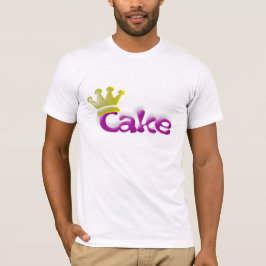 Shirt van koning Cake (Mannen)