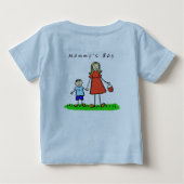 Shirt van mama's Boy (Blond) (Achterkant)