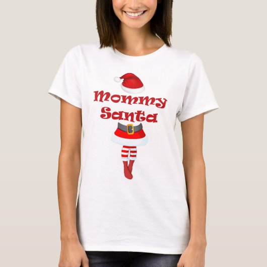 Shirt van mammie Santa Women (Voorkant)