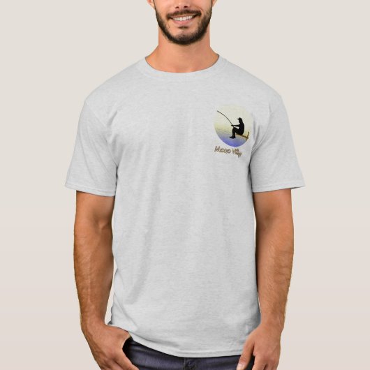 (Shirt van Mannen) Als er geen vis is... T-shirt (Voorkant)