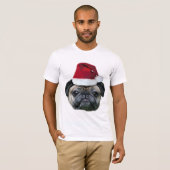 Shirt van mannen met kersttong (Voorkant volledig)