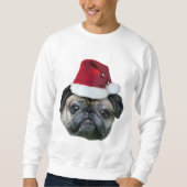 Shirt van mannen met kersttong (Voorkant)