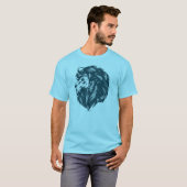 shirt van mannen met leeuwenlogo (Voorkant volledig)