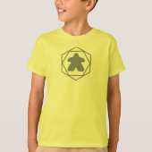 Shirt van Meeple Grey Art Boys (Voorkant)