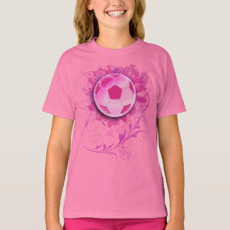 Shirt van meidenkinderen in de boomgaard